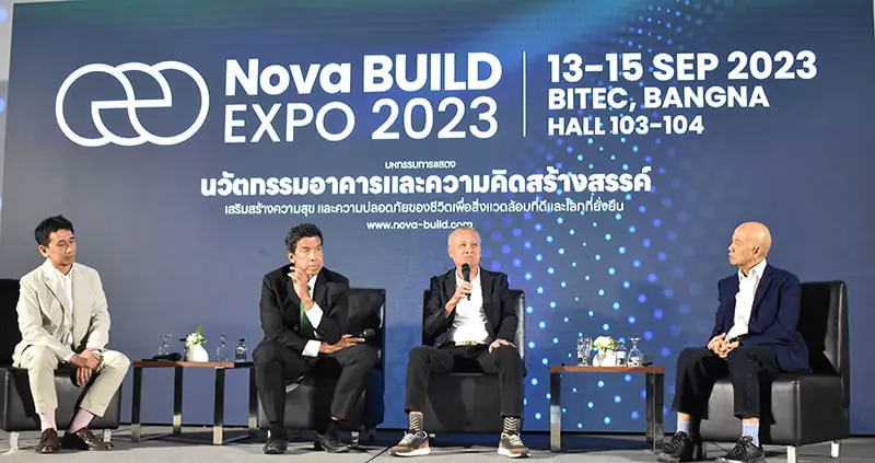 ชูไอเดียสิ่งแวดล้อมที่ดีและโลกที่ยั่งยืน “Nova BUILD EXPO” มหกรรมแสดงนวัตกรรมอาคารและสิ่งปลูกสร้างยุคใหม่ ตลาดอุตสาหกรรมไทย นวัตกรรมอุตสาหกรรมไทย พัฒนาอุตสาหกรรมไทยให้ก้าวหน้า talkNOVA 1 1